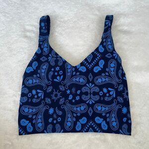 Offline Aerie athletic blue tank top